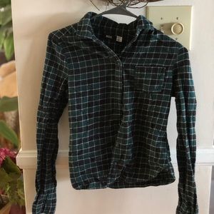 Green flannel